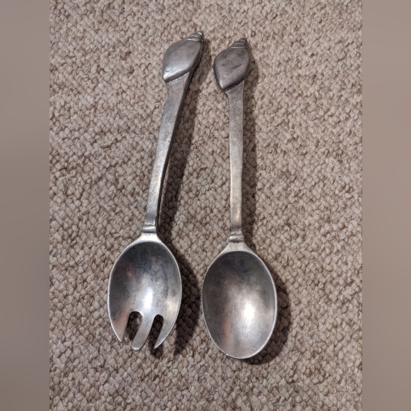 Other - SHELL detail serving pieces, metal